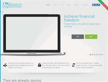 Tablet Screenshot of boonzi.com
